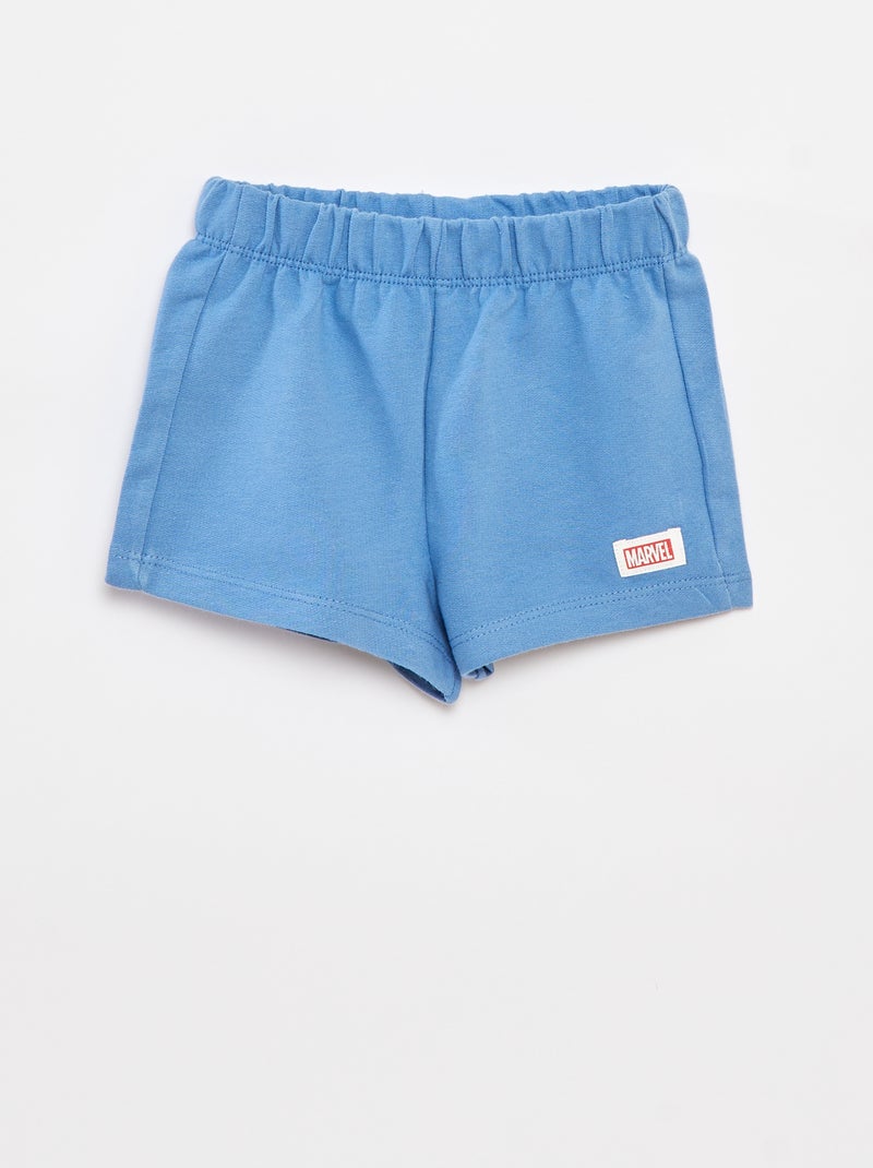 Ensemble t-shirt + short 'Spider-Man' 'Marvel' - 2 pièces BLEU - Kiabi