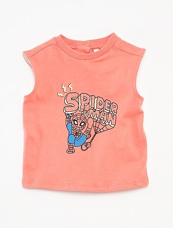 Ensemble T-shirt + short 'Spider-Man' 'Marvel' - 2 pièces