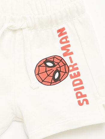 Ensemble T-shirt + short 'Spider-Man' 'Marvel' - 2 pièces