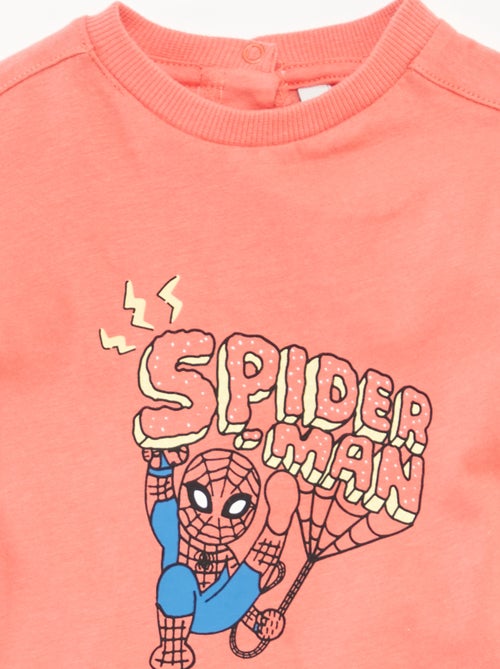 Ensemble T-shirt + short 'Spider-Man' 'Marvel' - 2 pièces - Kiabi