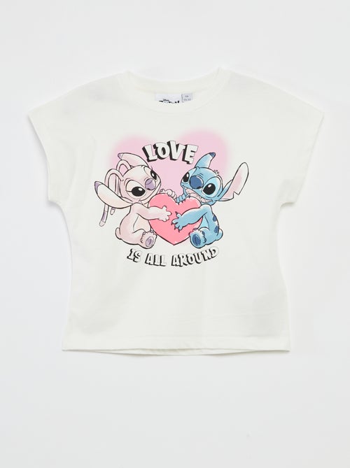 Ensemble t-shirt + short 'Stitch' - 2 pièces - Kiabi