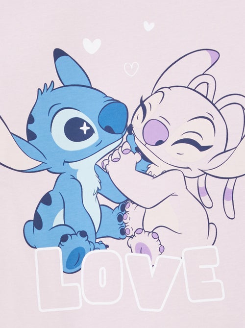 Ensemble t-shirt + short 'Stitch' - 2 pièces - Kiabi