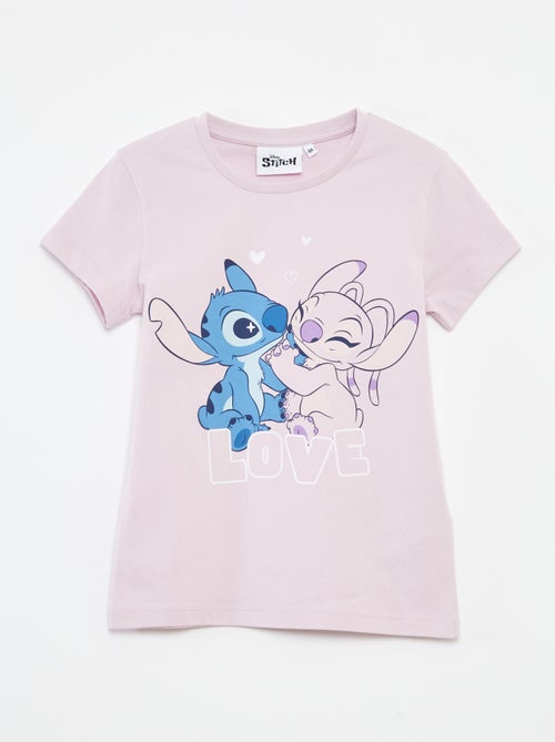 Ensemble t-shirt + short 'Stitch' - 2 pièces - Kiabi