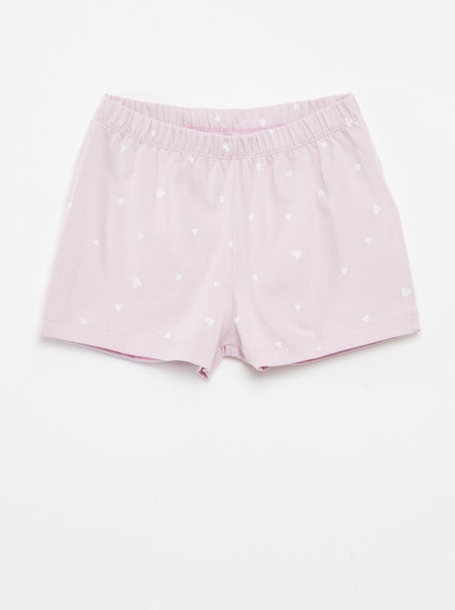 Ensemble t-shirt + short 'Stitch' - 2 pièces - Kiabi