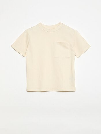 Ensemble t-shirt + short style damier - 2 pièces