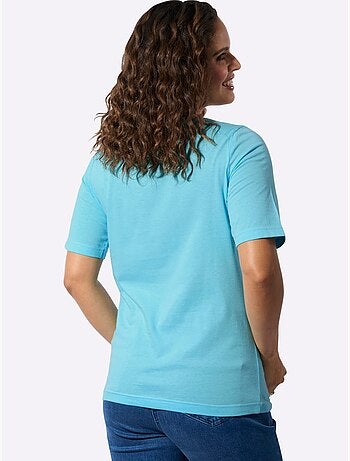 Ensemble T-shirts Pur Coton - Taille Standard - Witt - Lot de 2