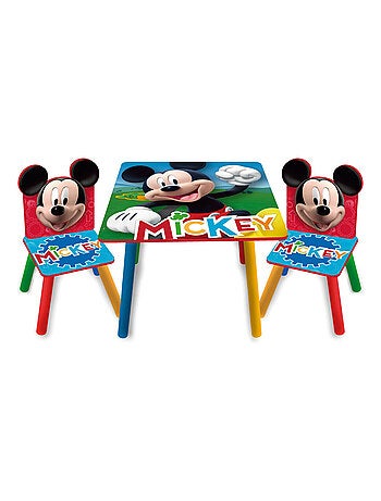 Ensemble Table 2 chaises Disney Mickey
