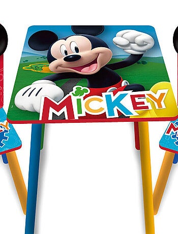 Ensemble Table 2 chaises Disney Mickey