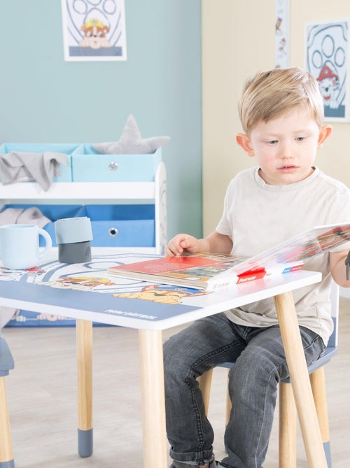 Ensemble table + 2 chaises enfant en bois 'Pat' Patrouille' ROBA - Kiabi