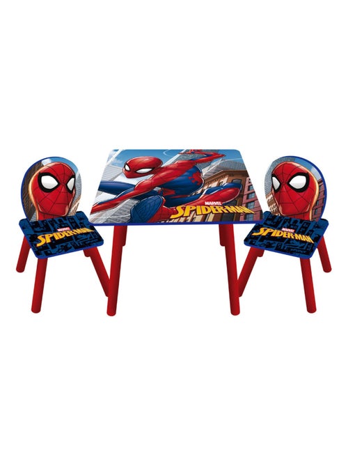 Ensemble Table + 2 chaises Spiderman Marvel - Kiabi