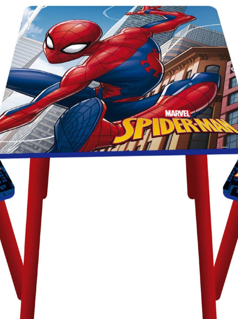 Ensemble Table + 2 chaises Spiderman Marvel Multicolore - Kiabi