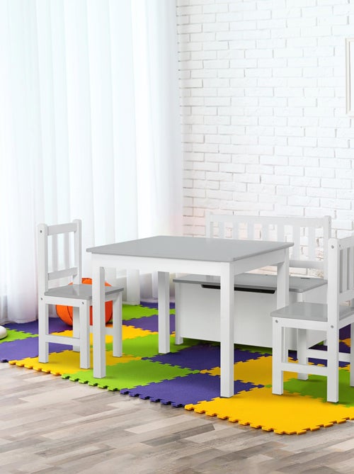 Ensemble table chaises enfant, 4 pièces - Kiabi