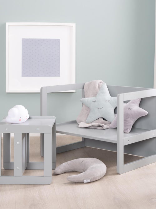 Ensemble table convertible en banc + 1 chaise évolutive ' Roba' - Kiabi