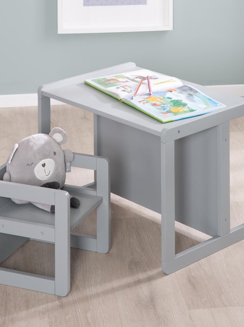 Ensemble table convertible en banc + 1 chaise évolutive ' Roba' - Kiabi