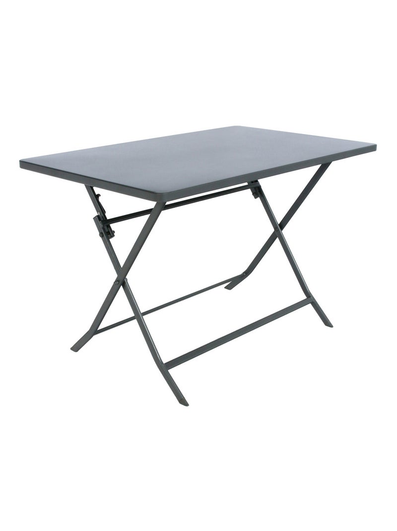 Ensemble table de jardin pliante + 4 chaises Greensboro Gris - Kiabi