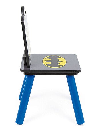 Ensemble Table En Bois - BATMAN (50X50X44CM) + 2 Chaises (26,5X26,5X50CM)
