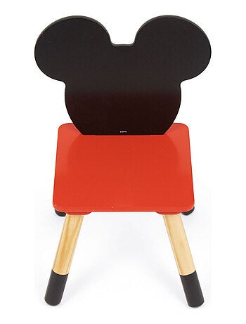 Ensemble Table En Bois - MICKEY (50X50X44CM) + 2 Chaises (26,5X26,5X50CM)