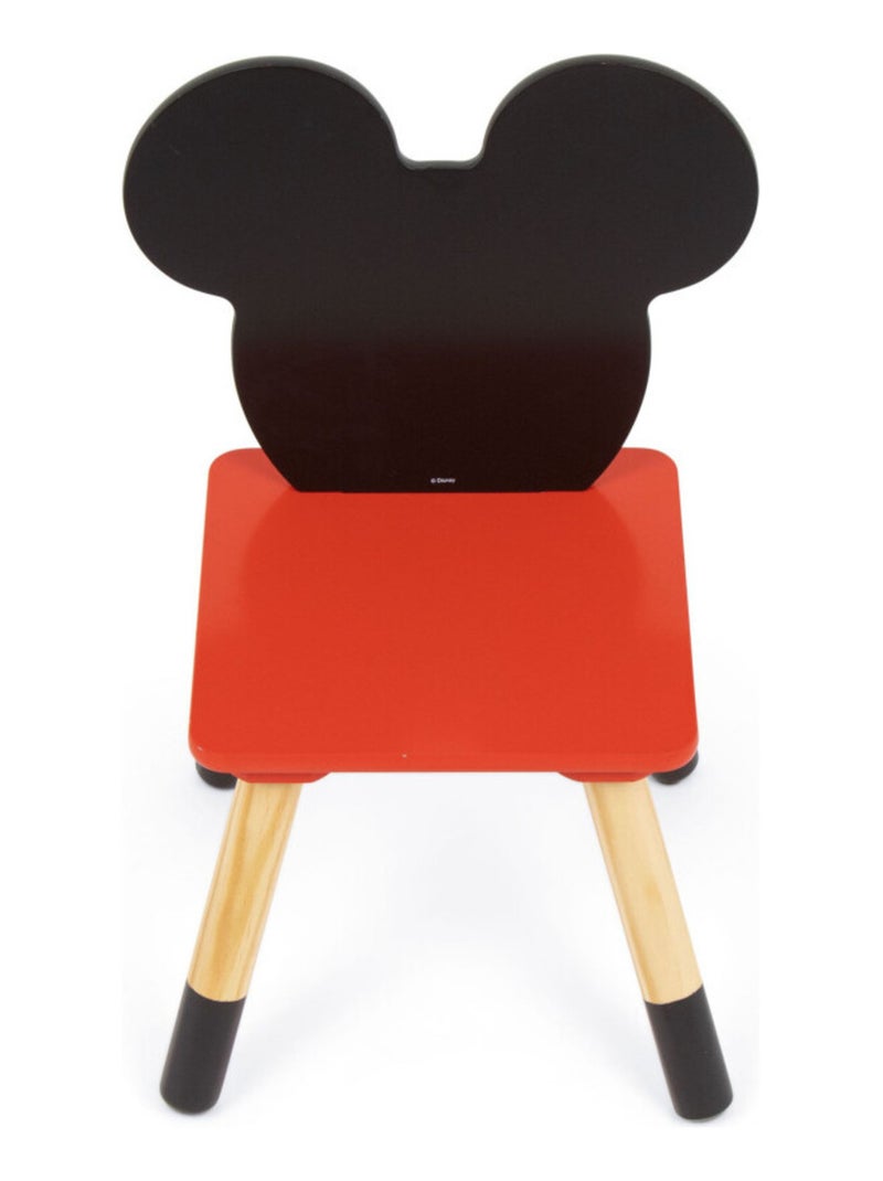 Ensemble Table En Bois - MICKEY (50X50X44CM) + 2 Chaises (26,5X26,5X50CM) Multicolore - Kiabi