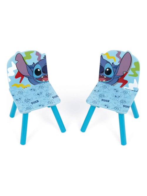 Ensemble Table En Bois et 2 Chaises STITCH - Kiabi Ensemble Table En Bois et 2 Chaises STITCH - Kiabi