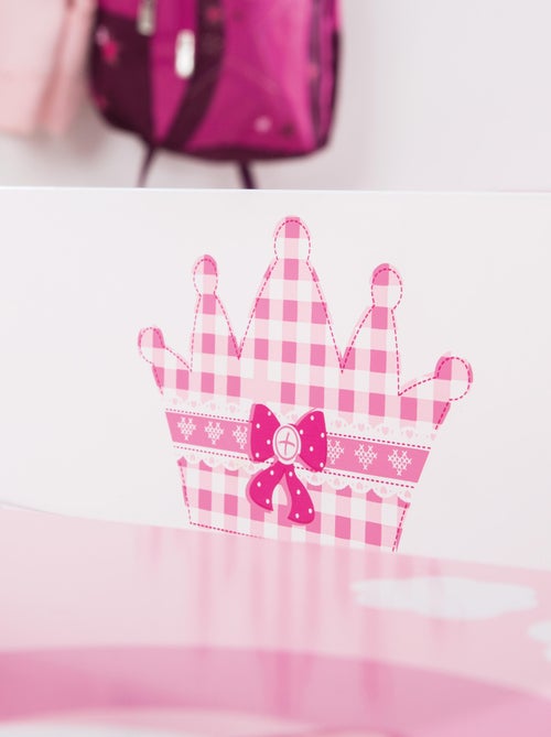 Ensemble table et 2 chaises enfant en bois - Motif contes de fées 'Roba krone' - Kiabi