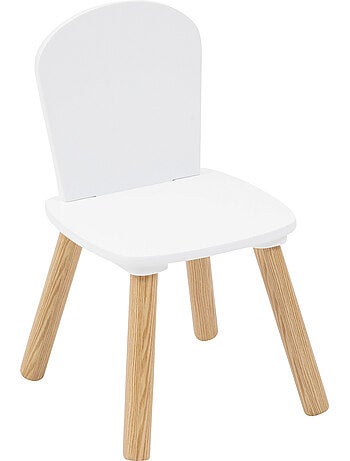 Ensemble table et 2 chaises enfant en bois de pin ALEX