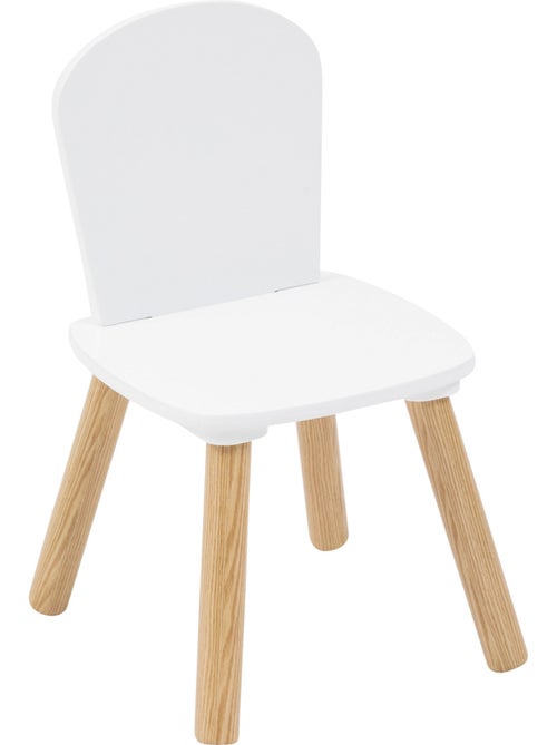 Ensemble table et 2 chaises enfant en bois de pin ALEX - Kiabi Ensemble table et 2 chaises enfant en bois de pin ALEX - Kiabi