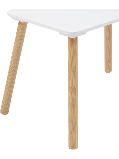 Ensemble table et 2 chaises enfant en bois de pin ALEX - Kiabi Ensemble table et 2 chaises enfant en bois de pin ALEX - Kiabi