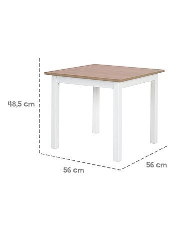 Ensemble table et 2 chaises enfants 'Woody' ROBA