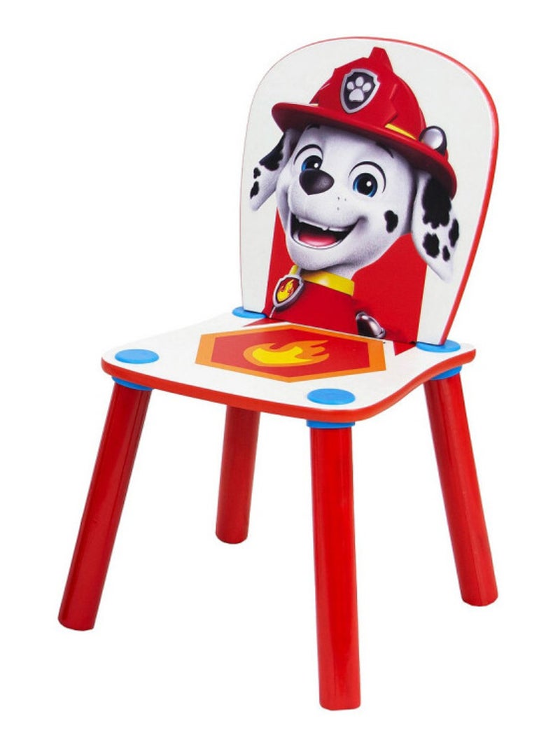Ensemble table et 2 chaises pour enfants - Pat'Patrouille Badges Multicolore - Kiabi