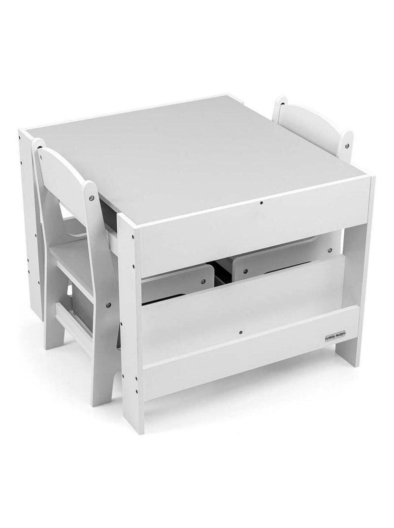 Ensemble table et chaises - SVEN - blanc Blanc - Kiabi