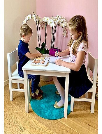 Ensemble Table et Chaises Enfant en bois Bois naturel