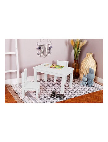 Ensemble Table et Chaises Enfant Montessori - -