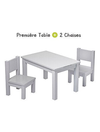 Ensemble Table et Chaises Enfant Montessori