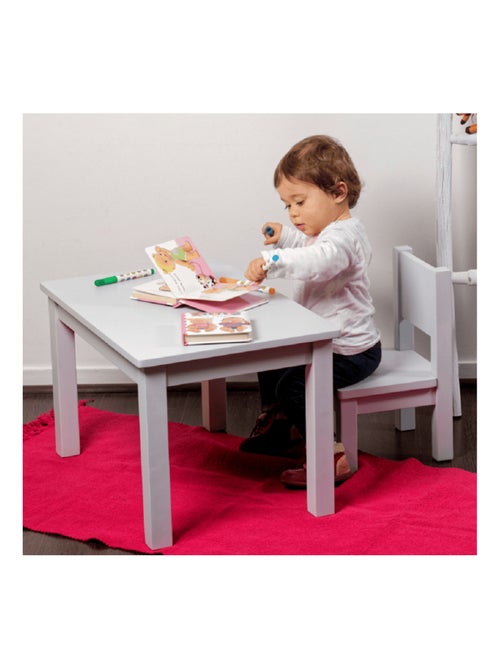 Ensemble Table et Chaises Enfant Montessori - Kiabi
