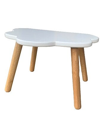 Ensemble Table et Chaises Enfant Nuage Blanc