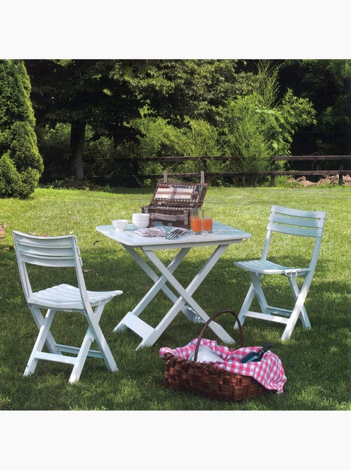 Ensemble table et chaises pliantes - Kiabi Ensemble table et chaises pliantes - Kiabi