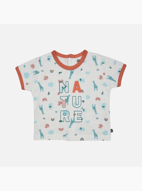 ENSEMBLE TEE SHIRT BERMUDA GEDEON MAILLE BEBE - Kiabi