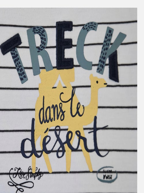 ENSEMBLE TEE SHIRT ET SHORT GARCON POPCORN - Kiabi