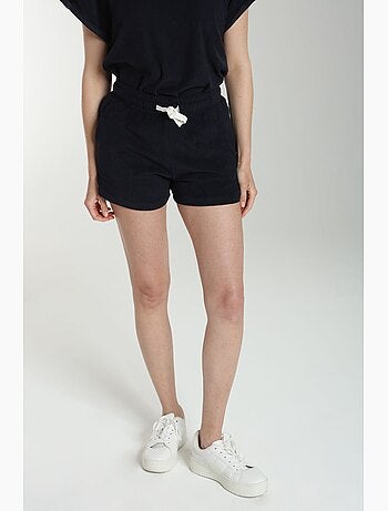 Ensemble Tee Shirt Et Short Molleton Femme Dilly Bis | Gerard Pasquier Avec Col Rond | Gerard Pasqu
