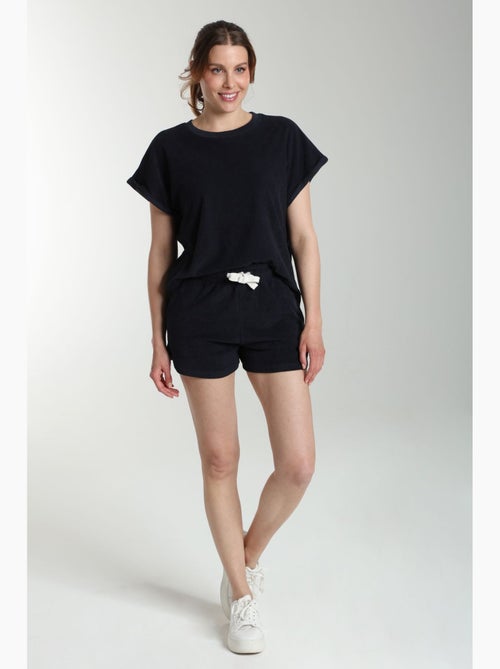 Ensemble Tee Shirt Et Short Molleton Femme Dilly Bis  | Gerard Pasquier Avec Col Rond | Gerard Pasqu - Kiabi