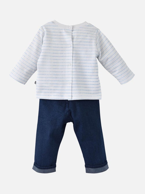 ENSEMBLE TEE SHIRT PANTALON ANTOINE - Kiabi