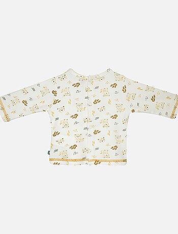 ENSEMBLE TEE SHIRT PANTALON BAVOIR GIBSON MAILLE MANCHES LONGUES NAISSANCE