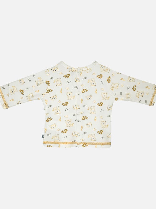 ENSEMBLE TEE SHIRT PANTALON BAVOIR GIBSON MAILLE MANCHES LONGUES NAISSANCE - Kiabi