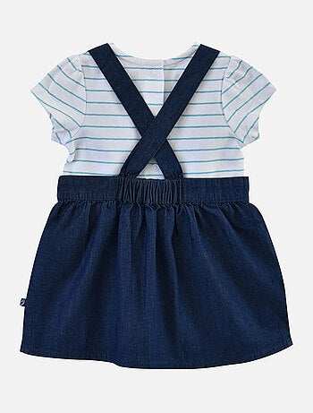ENSEMBLE TEE SHIRT ROBE ESTRELLA EN JEAN