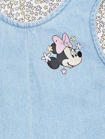 Ensemble tee-shirt + salopette en denim 'Stitch'