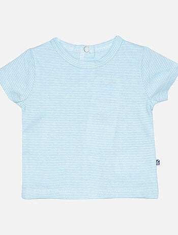 ENSEMBLE TEE SHIRT SALOPETTE GUIDO JEAN COURT NAISSANCE