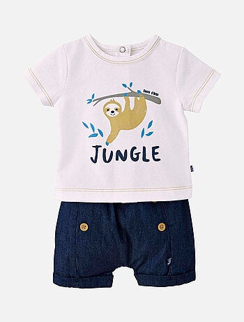 ENSEMBLE TEE SHIRT SHORT COLIN