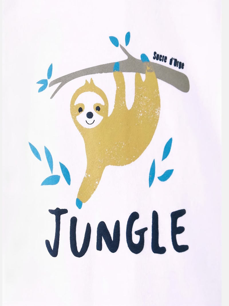 ENSEMBLE TEE SHIRT SHORT COLIN Bleu - Kiabi