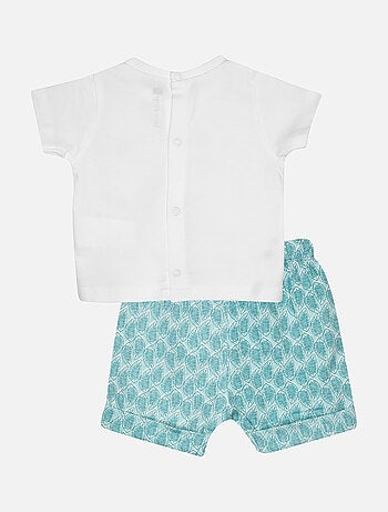 ENSEMBLE TEE SHIRT SHORT GAELIG BEBE