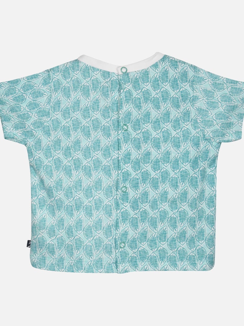 ENSEMBLE TEE SHIRT SHORT GUILIAN BEBE Blanc - Kiabi